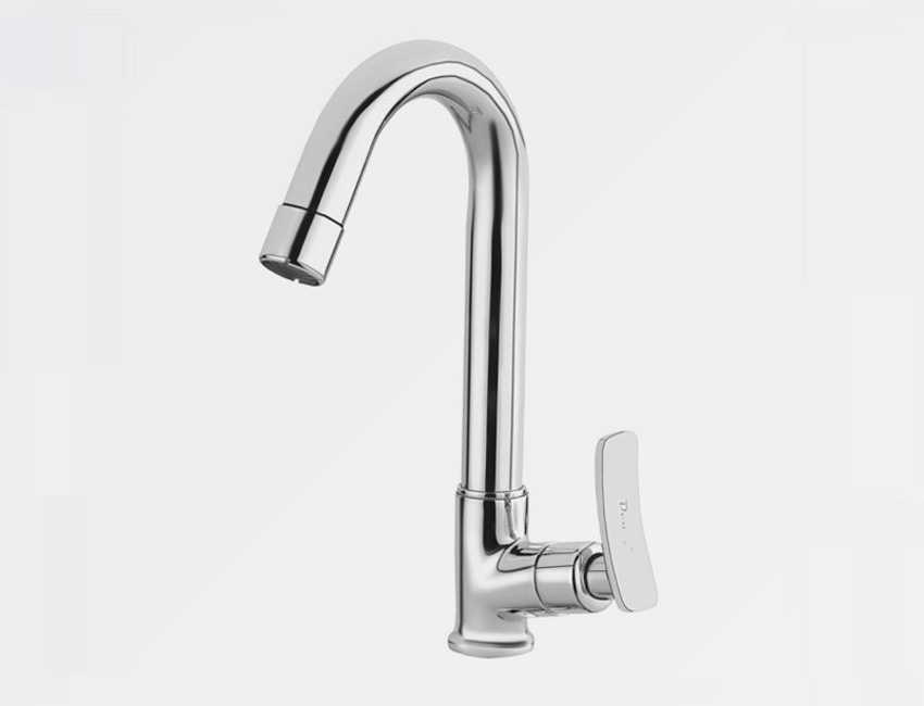 Swan Neck & Basin Mixer